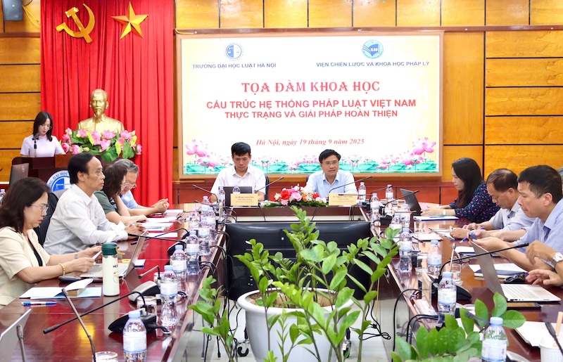 Hoàn thiện cấu trúc hệ thống pháp luật Việt Nam